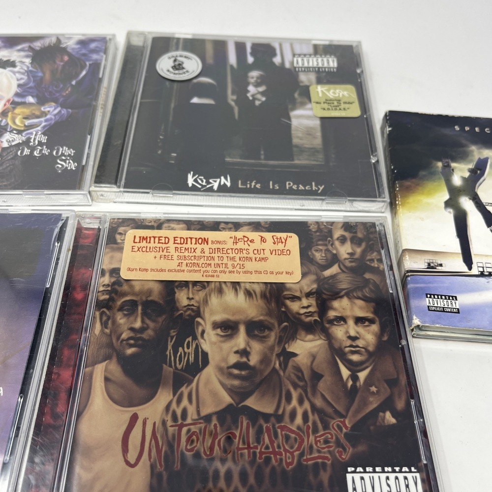 Korn CD Lot (5) Path Of Totality Life Is Peachy Follow The Leader Untouchables - Picture 3 of 12